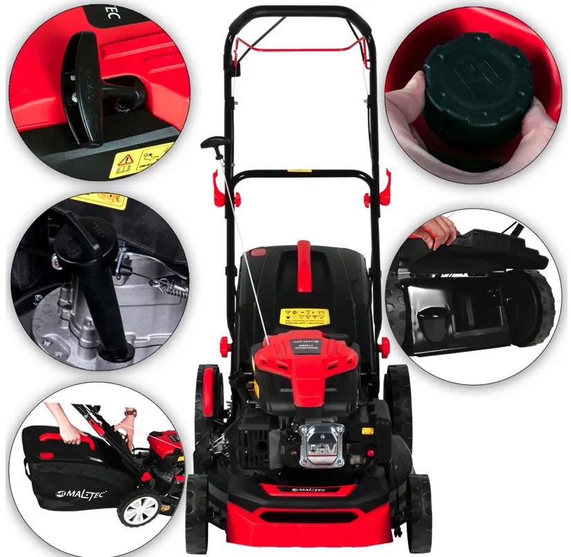 Benzínová kosačka s pojazdom MalTec MasterBlade 173 cm³