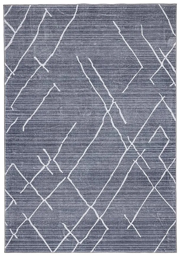 Koberec Chenile Print Rug 1,33/1,9 RS2227PT-5 šedá