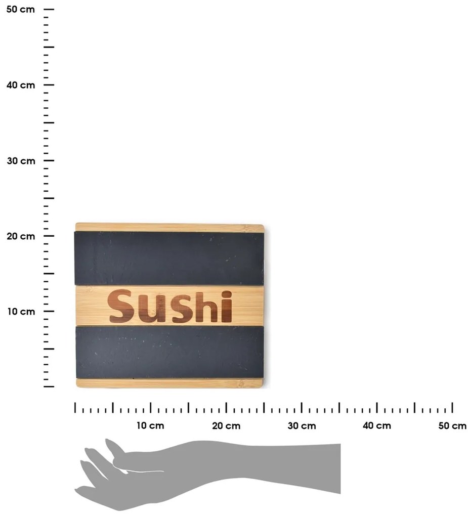 Set na servírovanie sushi Duo sada 5ks