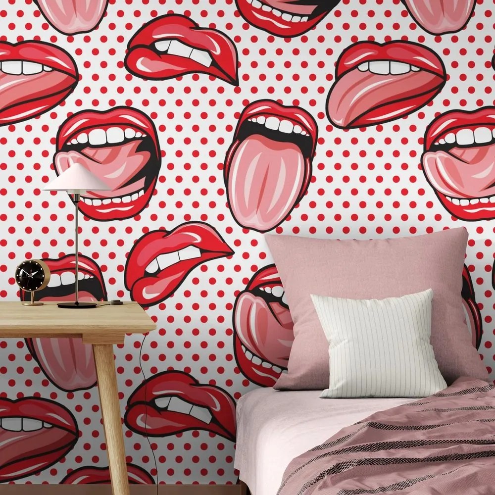 Tapeta v pop art štýle