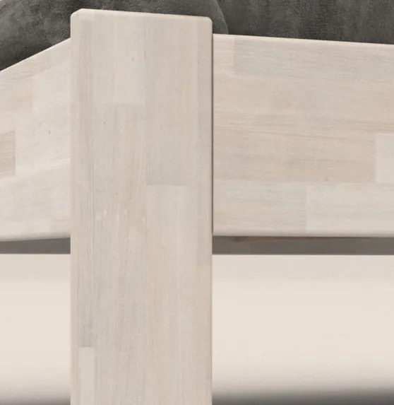 Manželská posteľ Tema 180x200 cm, bielený buk