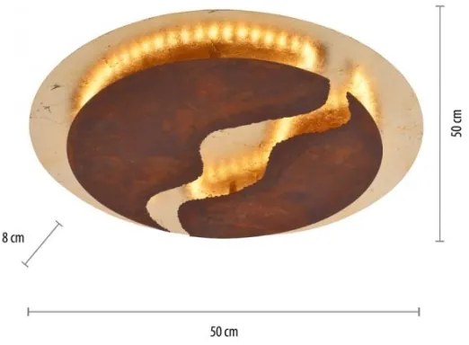 Paul Neuhaus 6983-48 - LED Stmievateľné stropné svietidlo NEVIS LED/42W/230V