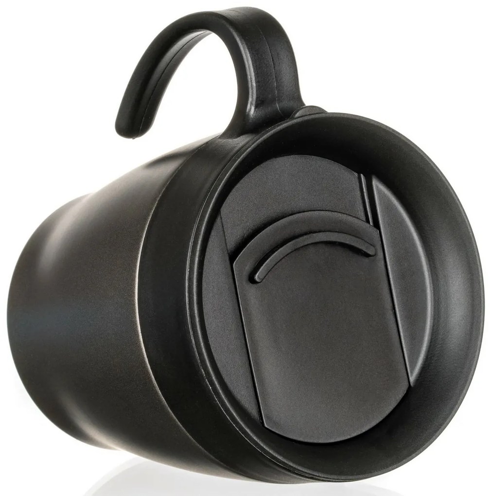 Banquet Termohrnček cestovný TAZZA 330 ml, antracit
