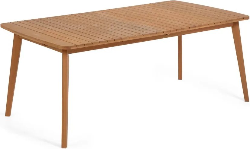 Záhradný jedálenský stôl z masívneho dreva 100x240 cm Hanzel – Kave Home