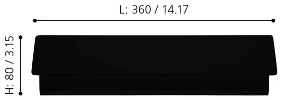 Eglo 99087 - LED Nástenné svietidlo ZUBIALDE LED/12W/230V