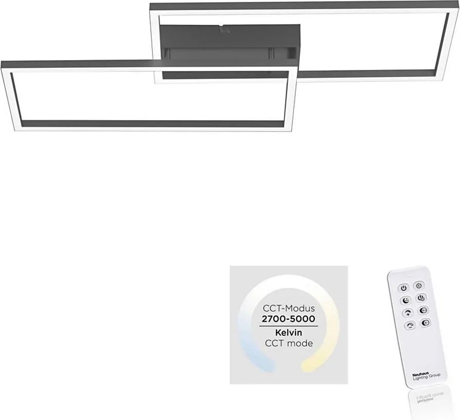 Leuchten Direkt 14140-18 - LED Stmievateľné svietidlo IVEN 2xLED/13,5W/230V + DO