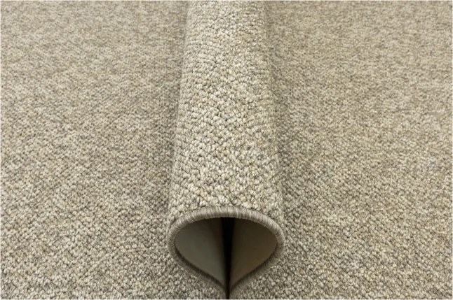 Metrážny koberec LEWIS 1217 béžový / krémový / sivý