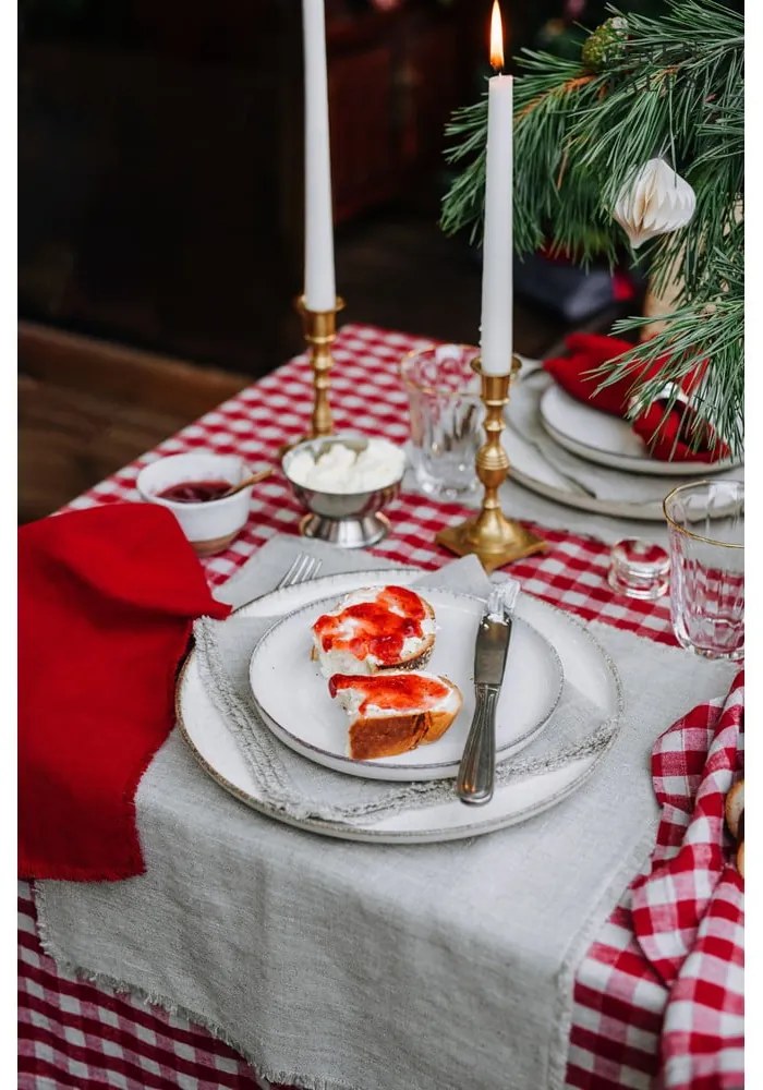 Látkové prestieranie 35x45 cm Red Gingham – Linen Tales