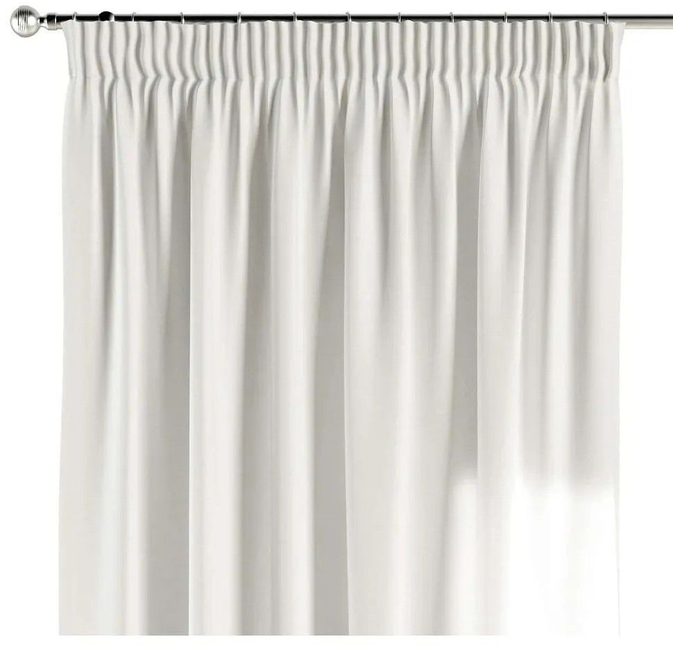 Bielobéžový záves 260x130 cm Cotton Story - Yellow Tipi