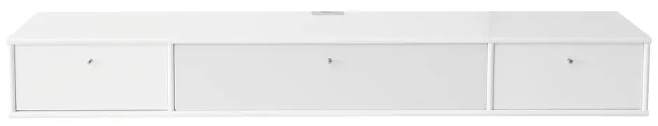 Biely TV stolík 176x22 cm Mistral – Hammel Furniture