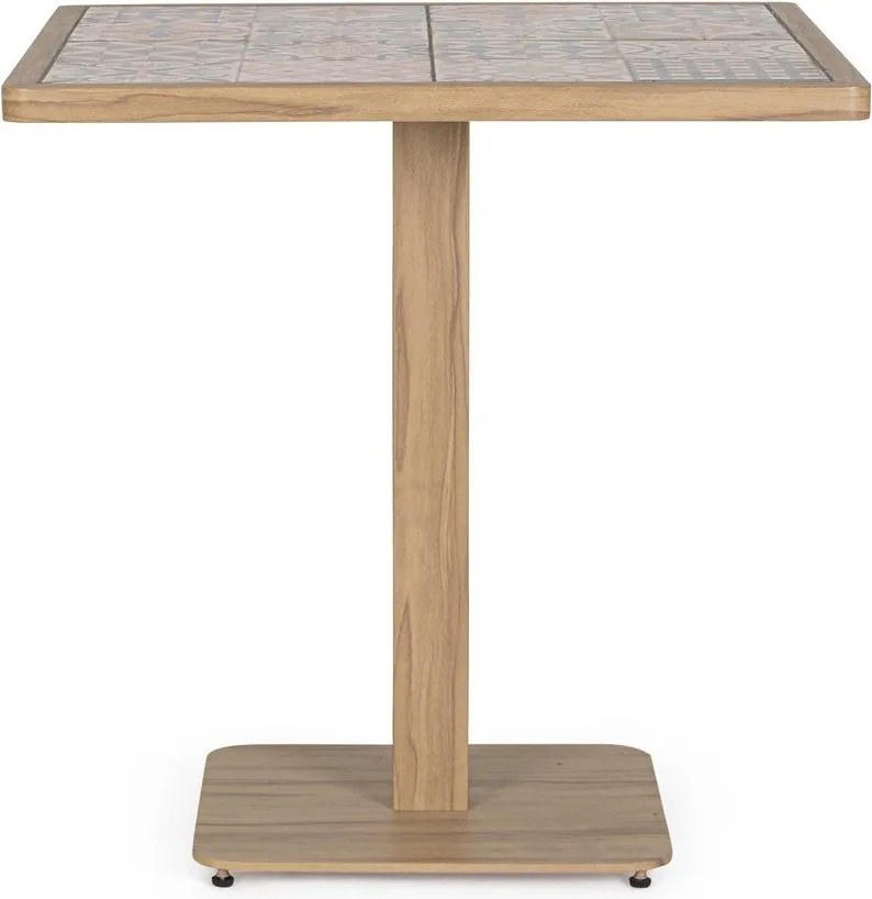 Oceľový záhradný stolík 73x73 cm Kalimera – Bizzotto