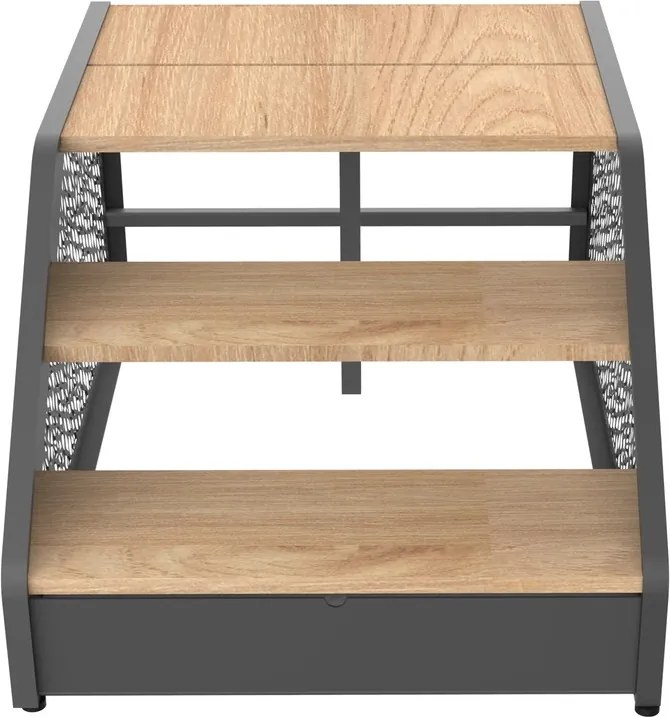 Schody k vírivke Poolex Wood - hnedé