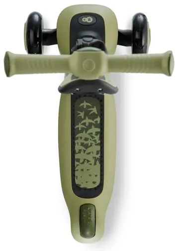 KINDERKRAFT - Detská kolobežka 2v1 HALLEY Grassland