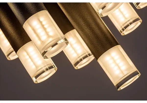 Rabalux 71354 - Stropné svietidlo RAMIRA 13xG9/5W/230V čierna