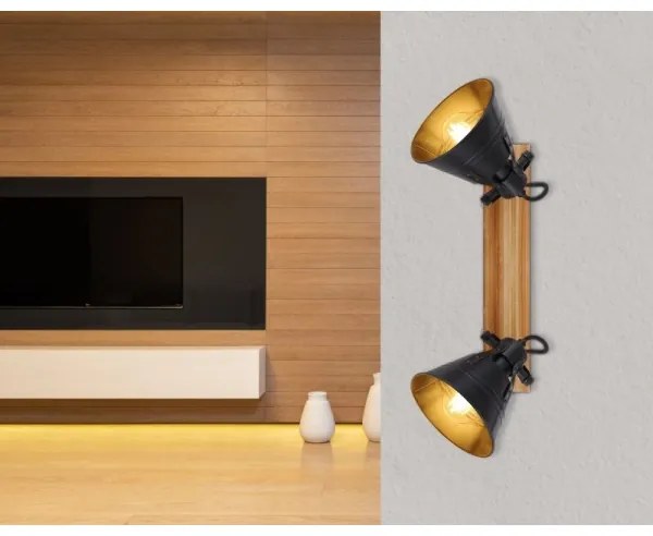 Globo 15466S-2 - Bodové svietidlo GÜNTHER 2xE27/60W/230V