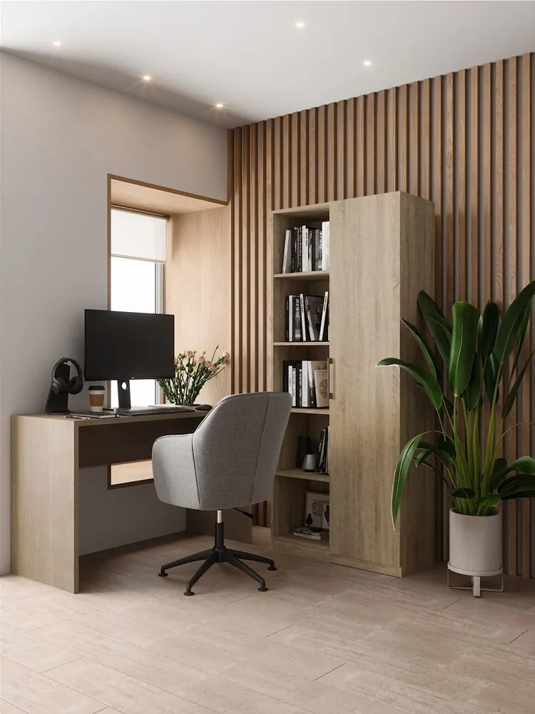 Knižnica AGAV dub sonoma