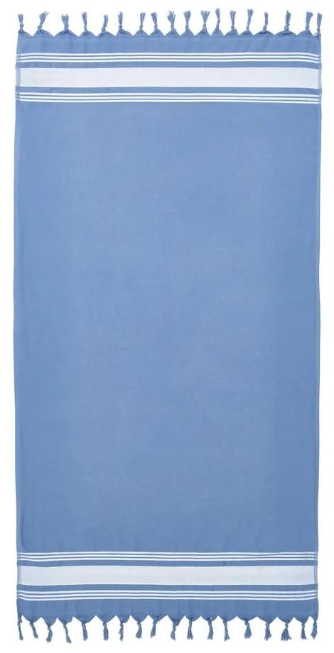 Modrá plážová osuška 150x75 cm Hammam - Catherine Lansfield