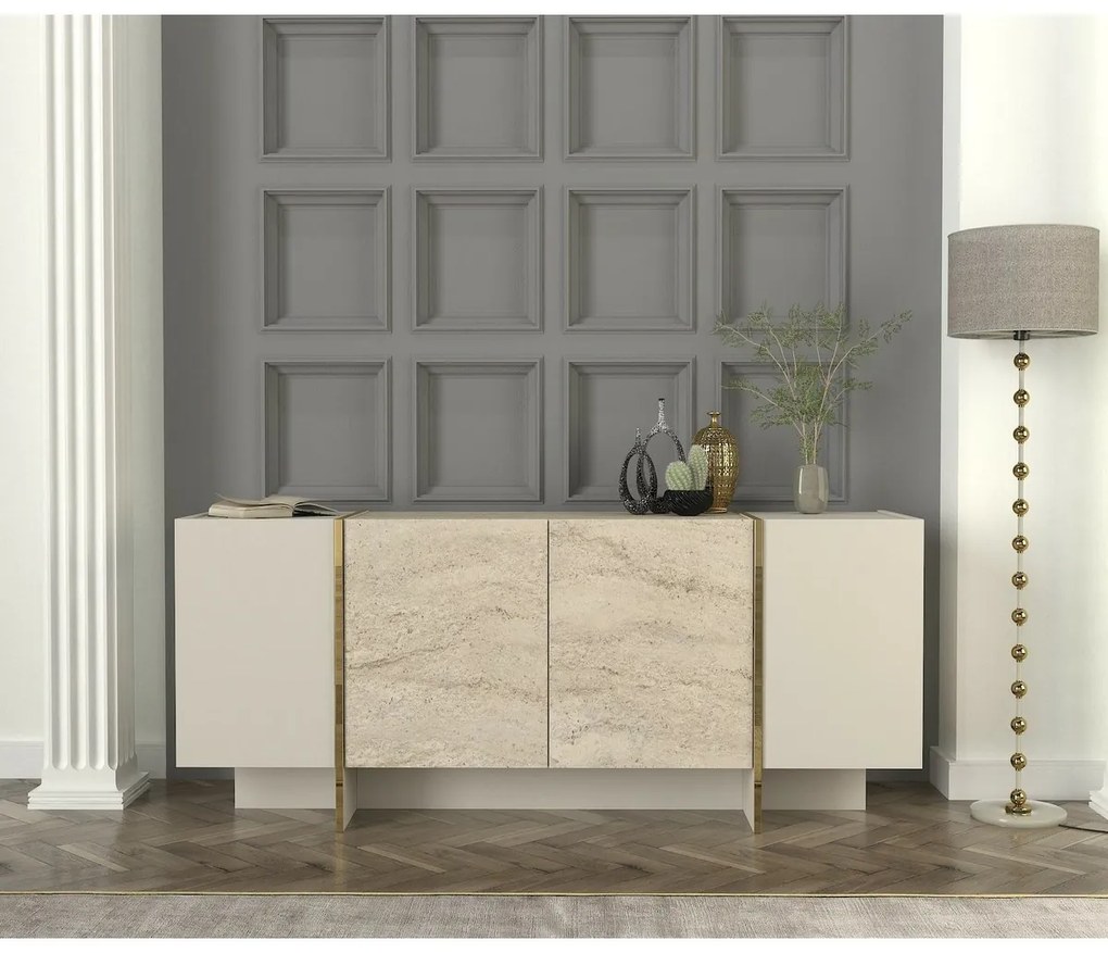Skrinka Veyron Travertine and Sandstone