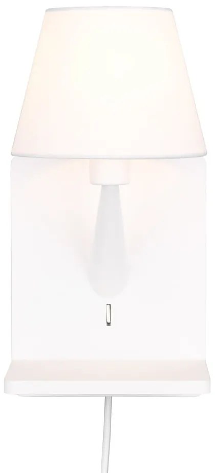 Biele nástenné svietidlo Comfort – Trio