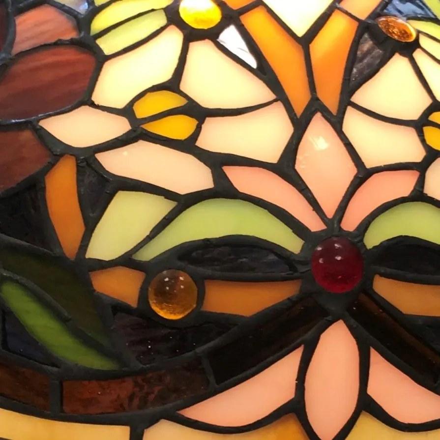 Lampa do obývačky Tiffany LILY Slim 72*Ø50