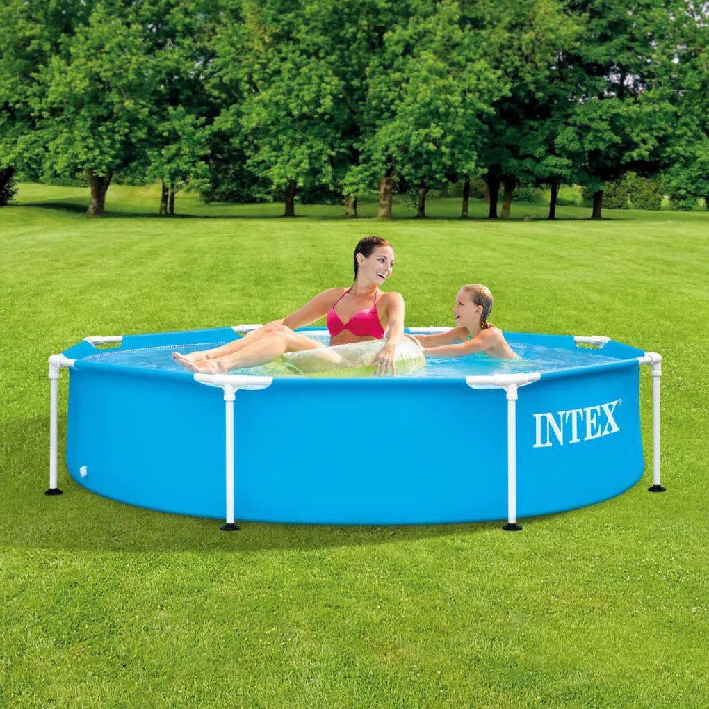 INTEX Bazén kovový rám 244x51 cm