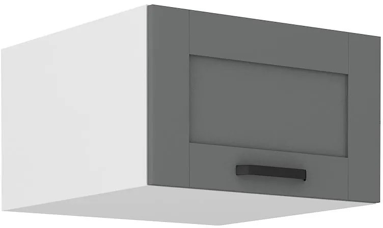 Horná kuchynská skrinka Lucid 60 NAGU-36 1F (korpus: biela + front: mdf dustgrey). Vlastná spoľahlivá doprava až k Vám domov. 1134724