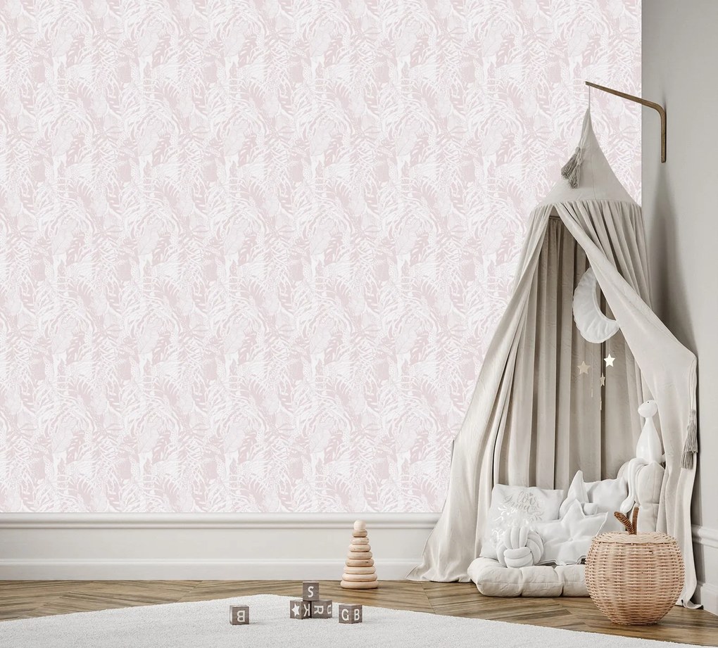 Gario Fototapeta Ružová džungľa Materiál: Vliesová, Rozmery: 350 x 245 cm