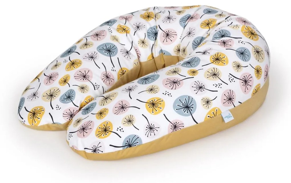CEBA Vankúš na dojčenie Cebuška PHYSIO Multi Dandelions Samet W-741-200-642