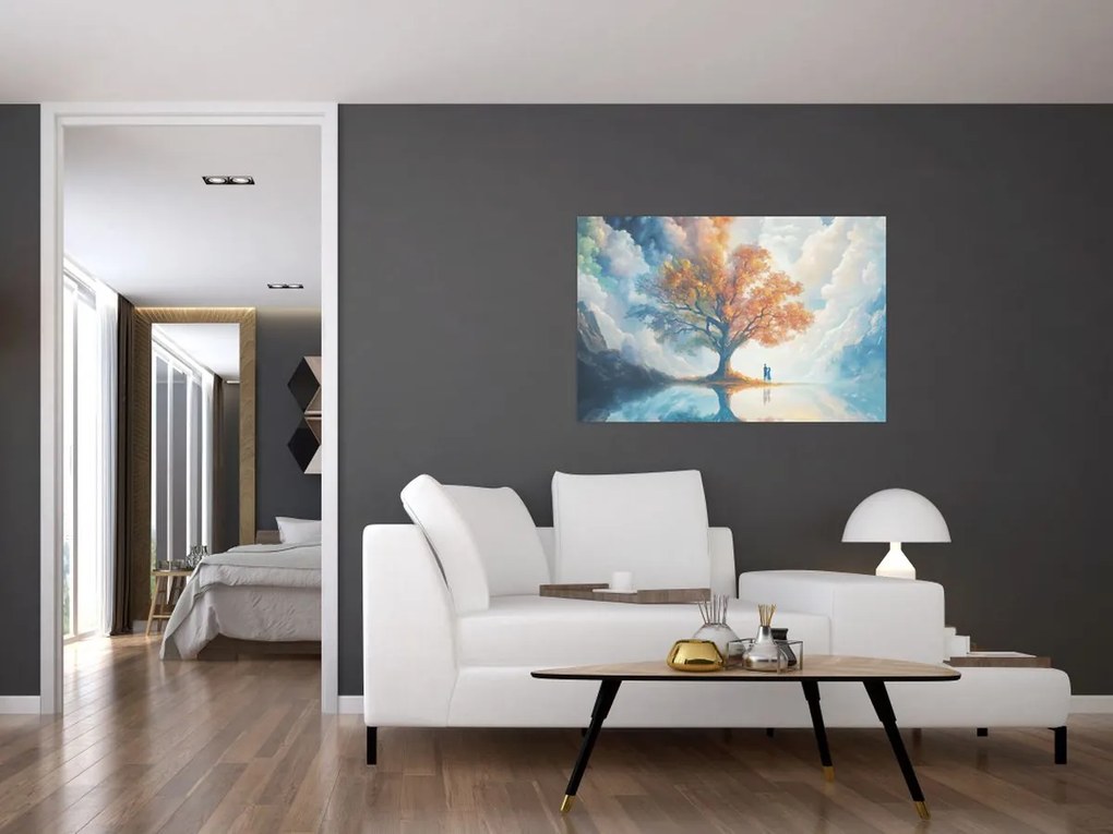 Obraz – Strom života a lásky (90x60 cm)