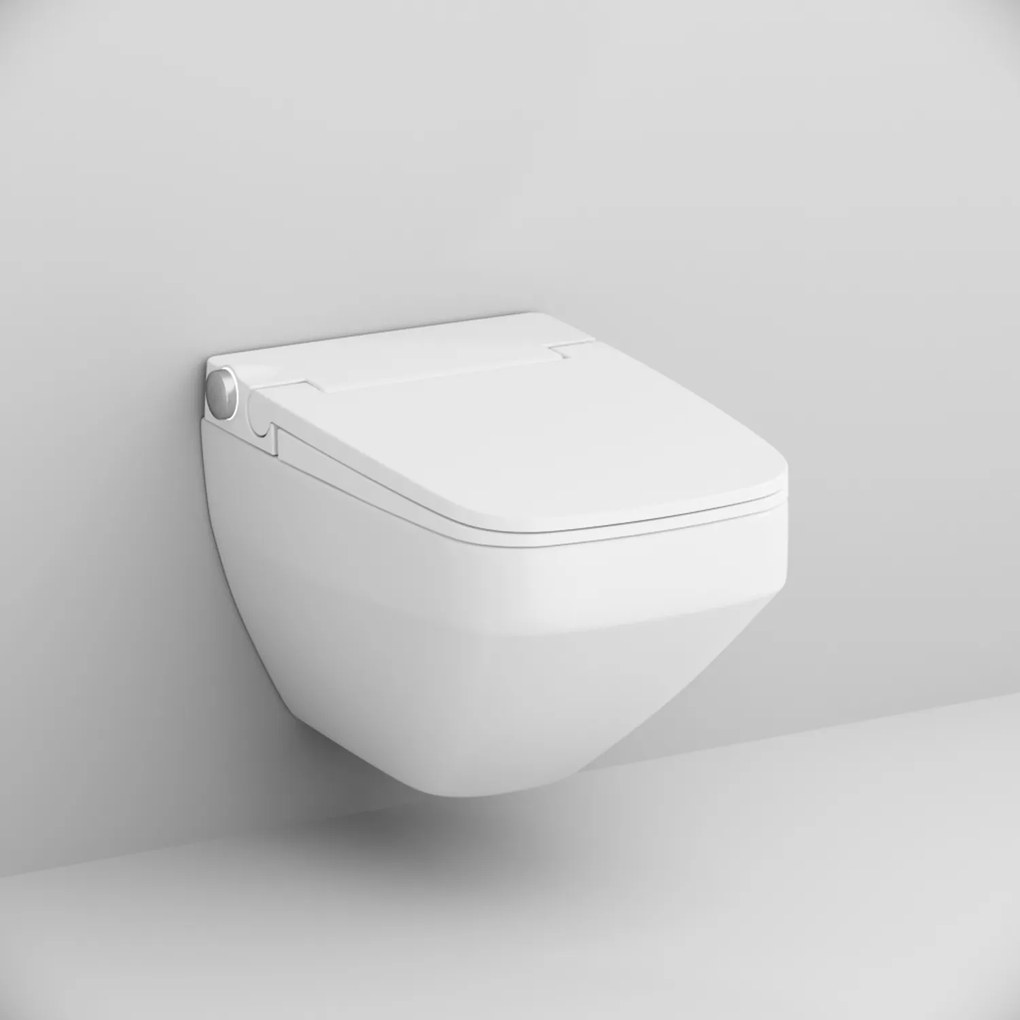 Závesné WC AM.PM Inspire 2.0 CCCIB1700SCAG bezokrajové s elektronickým bidetovým sedadlom, biele