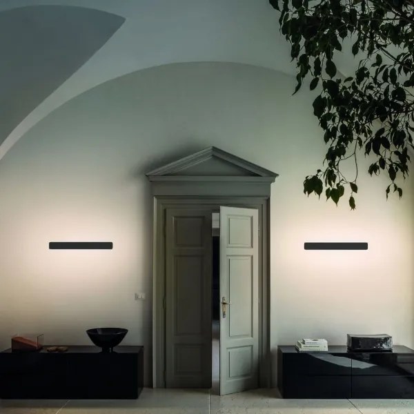 Ideal Lux - LED Nástenné svietidlo ZIG ZAG LED/30W/230V 75 cm CRI 90 čierna