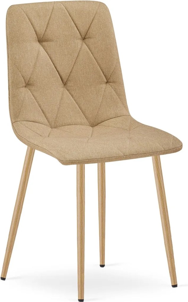 Béžová jedálenská stolička LIBRA