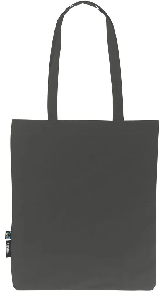 Neutral Nákupná taška cez rameno z organickej Fairtrade bavlny - Fľaškovo zelená