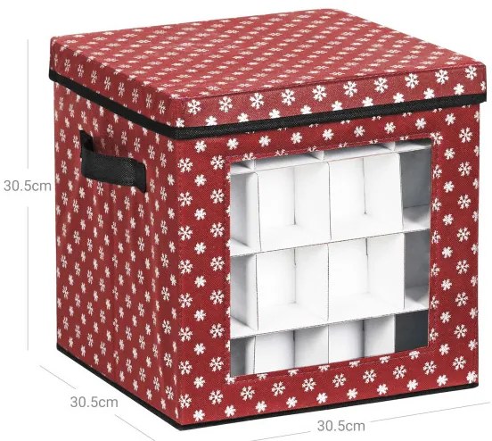 Set úložných boxov na Vianočné gule RFB029R01 (3 ks)