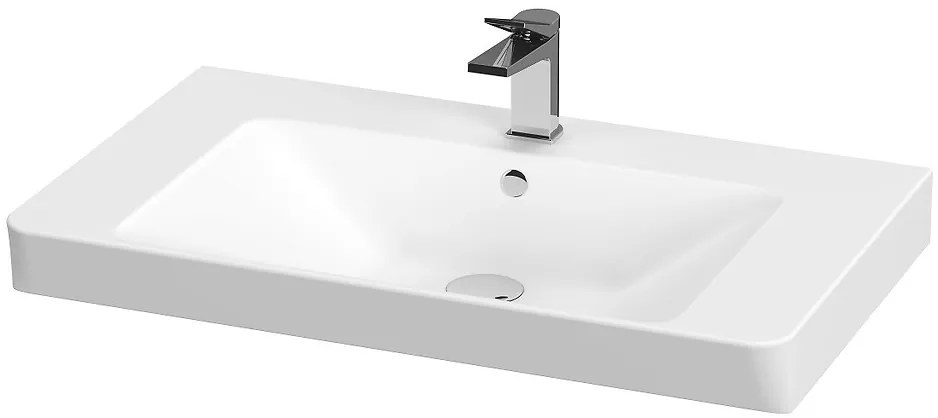 Cersanit Mille - skrinkové umývadlo 81x49cm, biela, K675-003