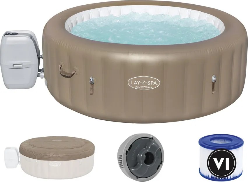 Bestway Lay-Z-Spa Palm Springs Jacuzzi 4-6 osôb 60017