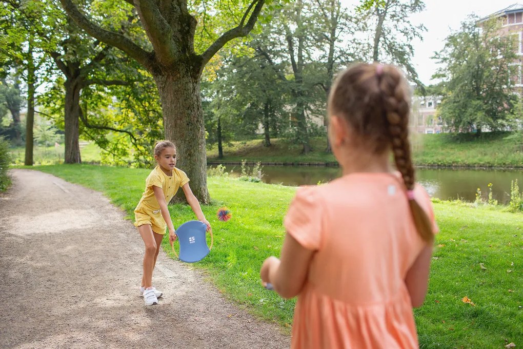 Odrážacie disky so strapatou loptičkou