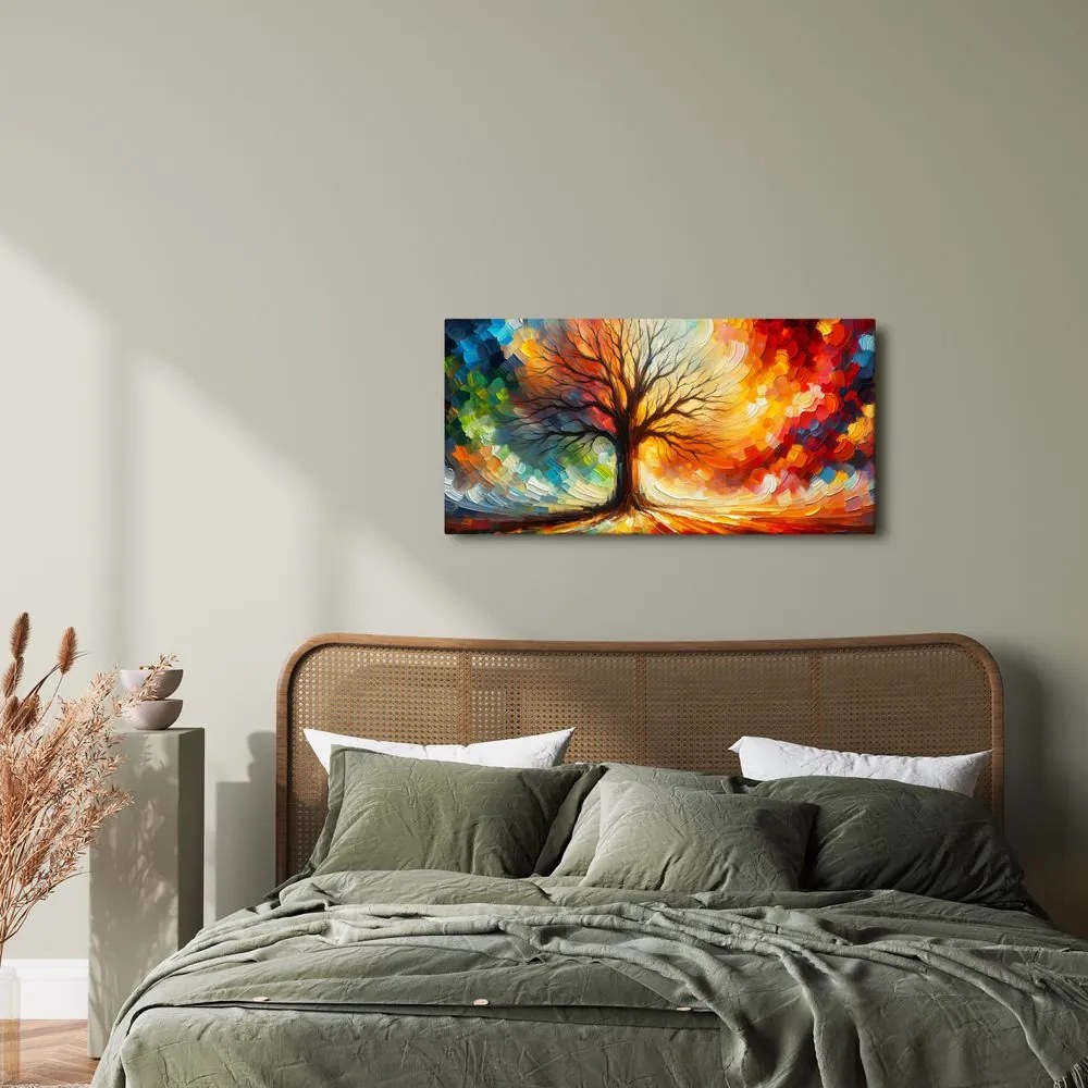 Obraz farebný strom života snov