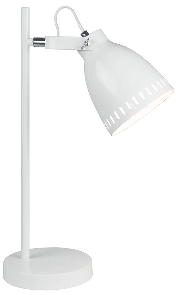 Biela stolná lampa AIDEN TYP 1
