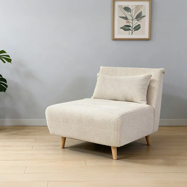 Pohovka SOLACE rozkladacia, béžová 773693