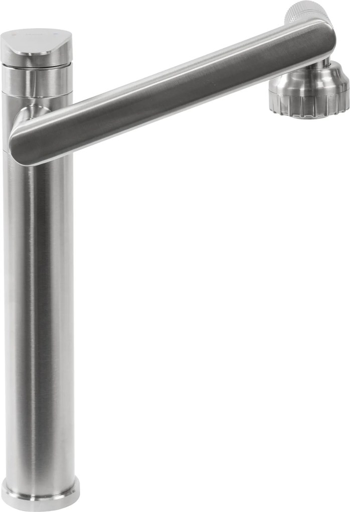 Umývadlová batéria batéria REA PACO INOX vysoká, nikel brúsený