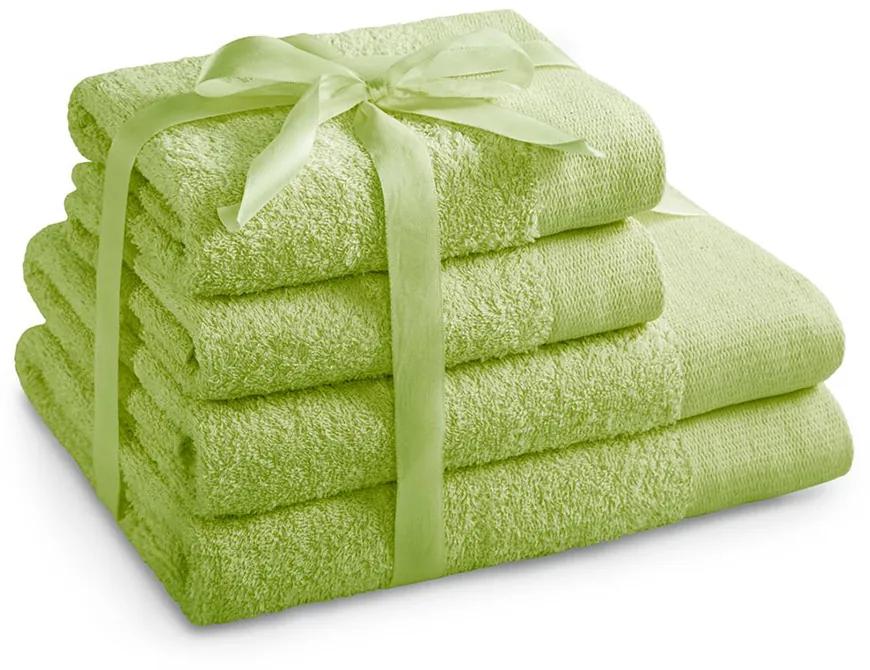 Súprava uterákov Amari limetková zelená