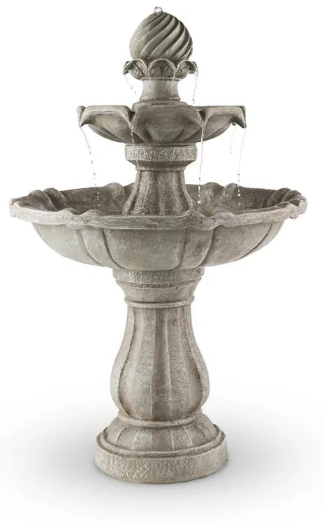 Blumfeldt Vogelsbrunn, solárna fontána, 60 x 90 cm, 3 W, akumulátor, betónový dizajn