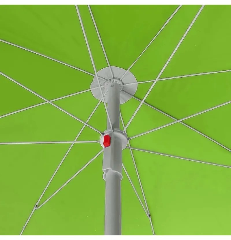 Záhradný slnečník CORAL nakláňací 180 cm, zelený