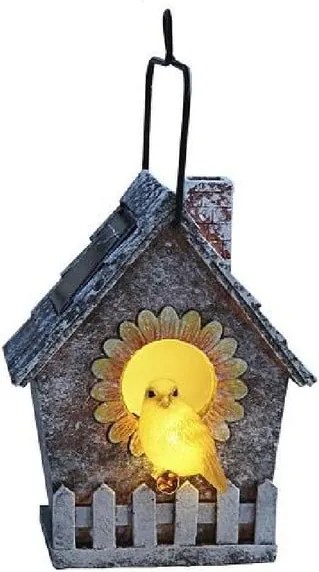 LED záhradná dekorácia Best Season Housebird