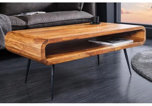 Konferenčný stôl Alpha 43749 90x50cm Drevo Palisander - Komfort-nábytok