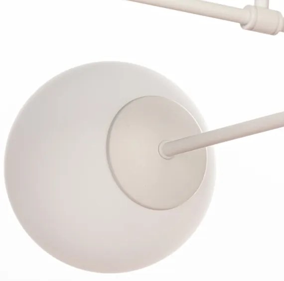 Prisadené svietidlo MOON 4xE27/15W/230V krémové