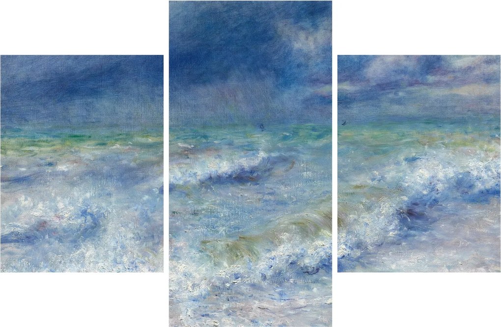 Obraz - Pierre-Auguste Renoir, Seascape, reprodukcia (90x60 cm)