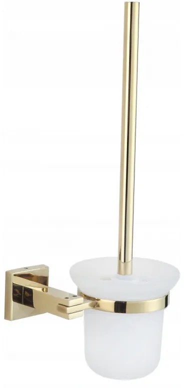 Mexen príslušenstvo, VANE držiak na wc kefu, zlatá, 7020950-50