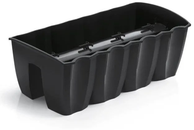 Truhlík na zábradlie CROWL antracit 58cm